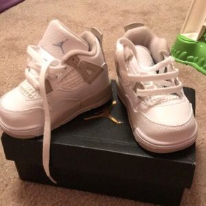 Baby size 4 Jordan 4s
